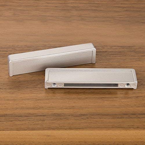 Livindo Möbelgriffe 2er Set - Moderne Design Griffe Chrom 64mm