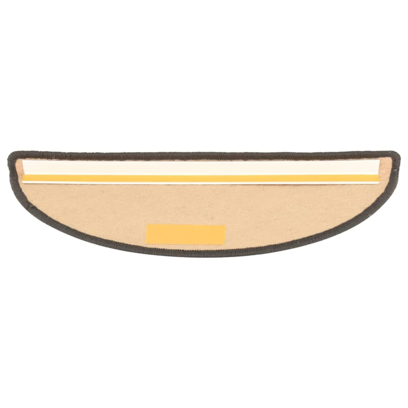 Mogou Treppenmatten Selbstklebend Sisal-Optik 15 STK Stufenmatten, Treppenteppich, Treppenstufen Matten, Treppenschutz, Stufenteppich, Treppenstufenmatten, 56x20cm Silbern