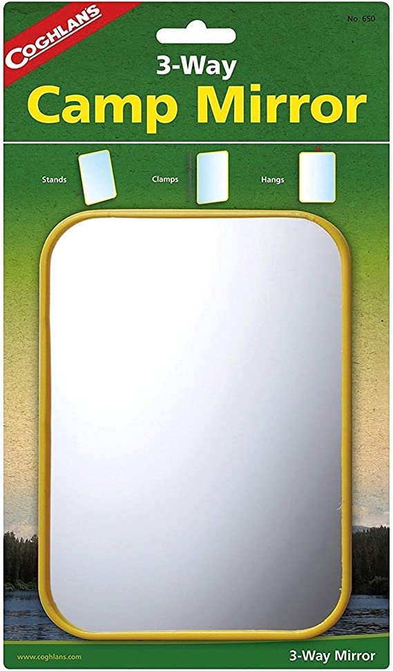 Coghlans Camping Mirror 5 in. X 7 in.