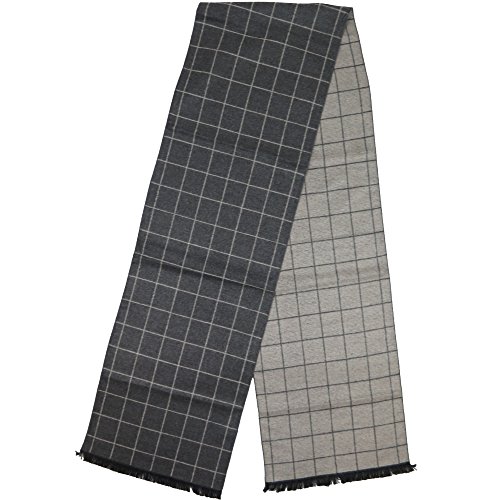 Debra Weitzner Mens Womens Cashmere Feel Winter Scarf Soft 100% Cotton Fashion Scarves3