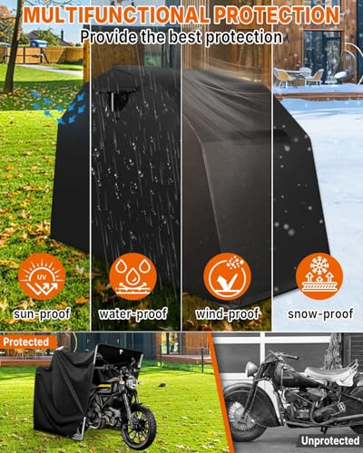 PROEZE Heavy Duty Motorcycle Shelter