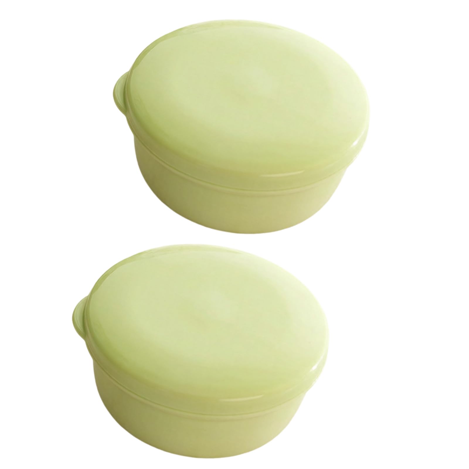 our fave 2Pack Leakproof Soap Container with Secure Closure Great for Camping Gym or Everyday Bathroom Countertop Organization Soap Holder