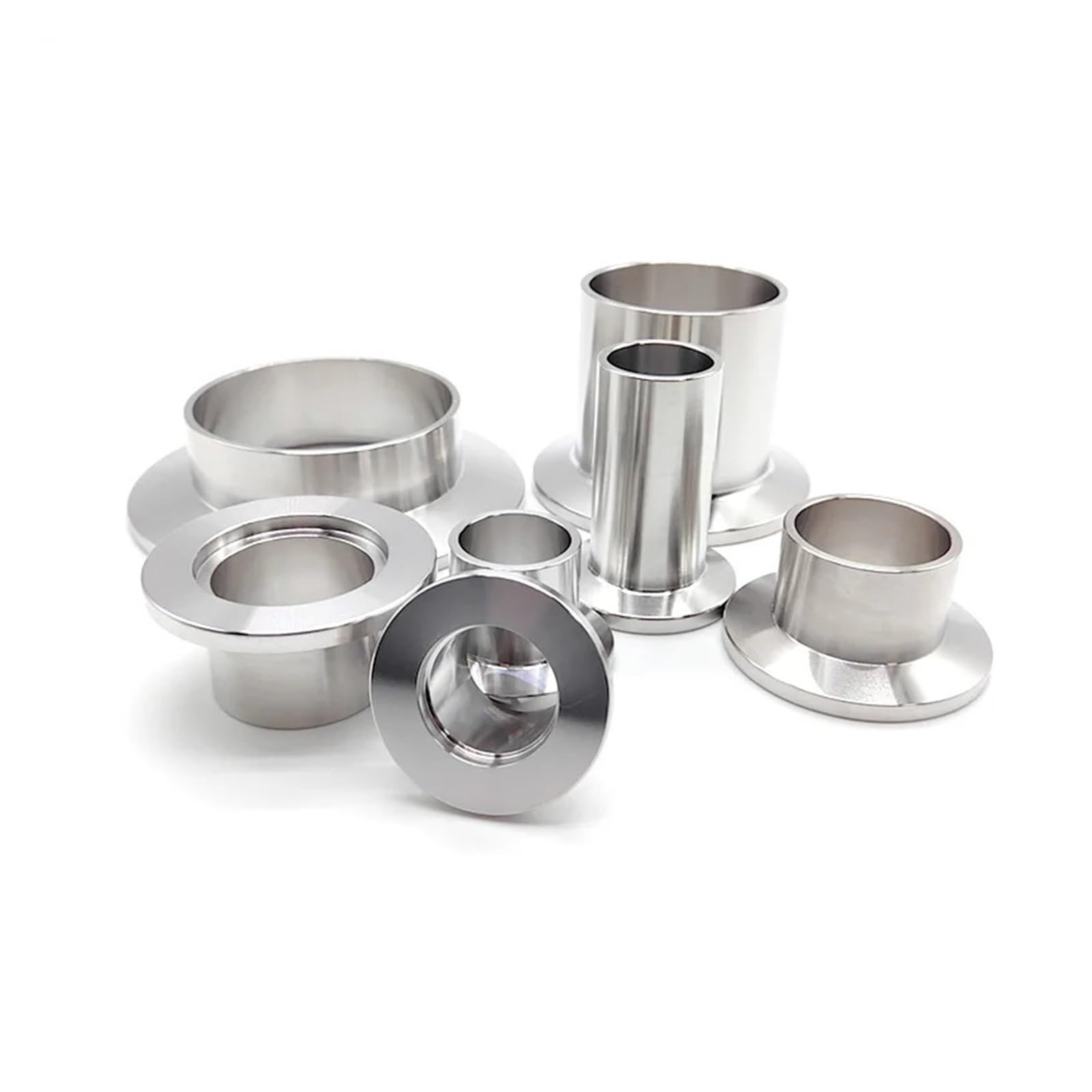 AARTERZZA 1pc Vacuum Flange Joint KF40 Welded Pipe Fittings Joint Length 40mm