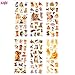 Produktbild 6 Blätter Haustiere Hunde Katzen Tiere Scrapbooking Kawaii Geschenke Belohnung Kinder Kinder Spielzeug Bubble Puffy Stickers Factory Direktvertrieb