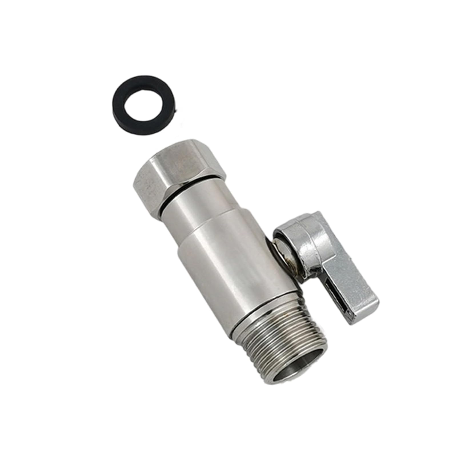 Efficient Stainless Steel Ball Valves for Precisely Water Regulation Quick Connecting Flows Control Valves Leakproof Hardware