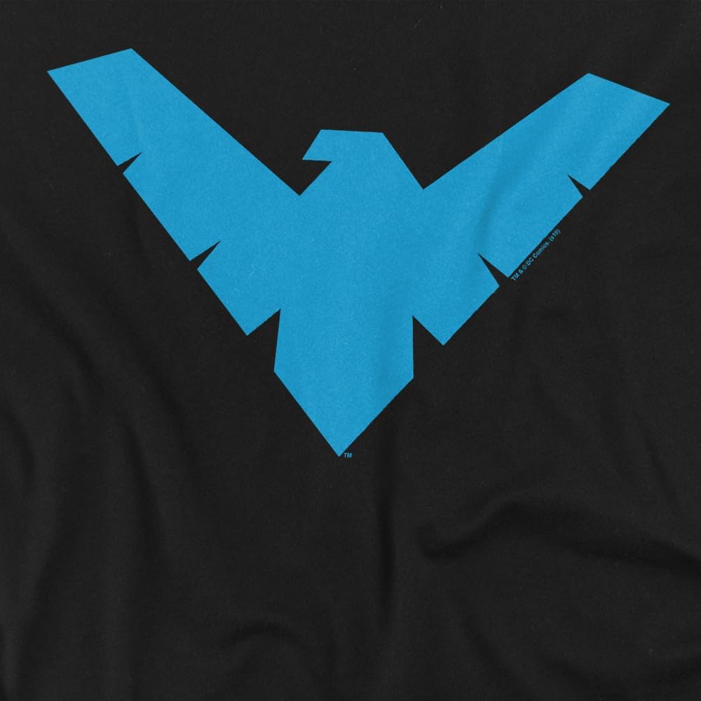 Popfunk Classic Nightwing Logo T Shirt - Image 2