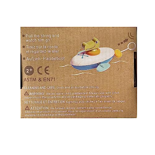 GERILEO Anatra Acquatici in Legno Montessori per