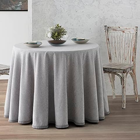 Lanovenanube - Falda Camilla Redonda Chenilla Gris Perla Cover
