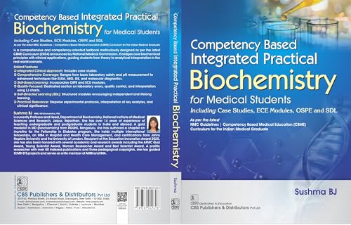 Image of Competency Based Integrated Practical Biochemistry for Medical Students | Including Case Studies, ECE Modules, OSPE and SDL (PB 2026)