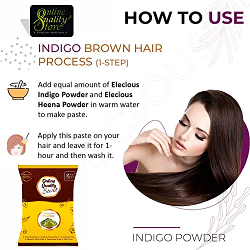 Polvo índigo para cabello y barba negro 200 gramos miniatura 3