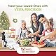 Vesta Precision Imersa Expert SV320 Professioneller Thermozirkulator zum Kochen bei niedrigen Temperaturen | Inklusive WLAN-Steuerungs-App und Timer | Vakuum-Kochmaschine, Farbe: Schwarz