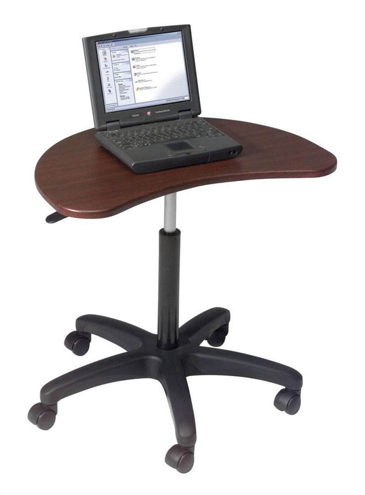Balt POP Mobile Height Adjustable Laptop Stand - Black