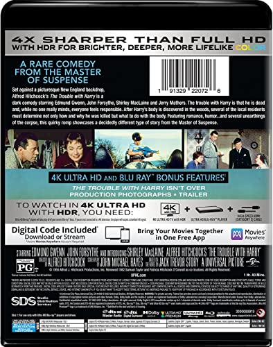 Image of The Trouble with Harry - 4K Ultra HD + Blu-ray + Digital [4K UHD]