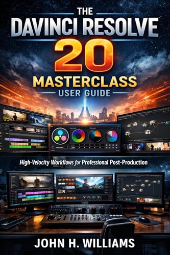 THE DAVINCI RESOLVE 20 MASTERCLASS USERGUIDE: High-Velocity Workflows for Professional Post-Production (software userguide for seniors, beginners, faqs ... facts about, exercise and workbook Book 5)