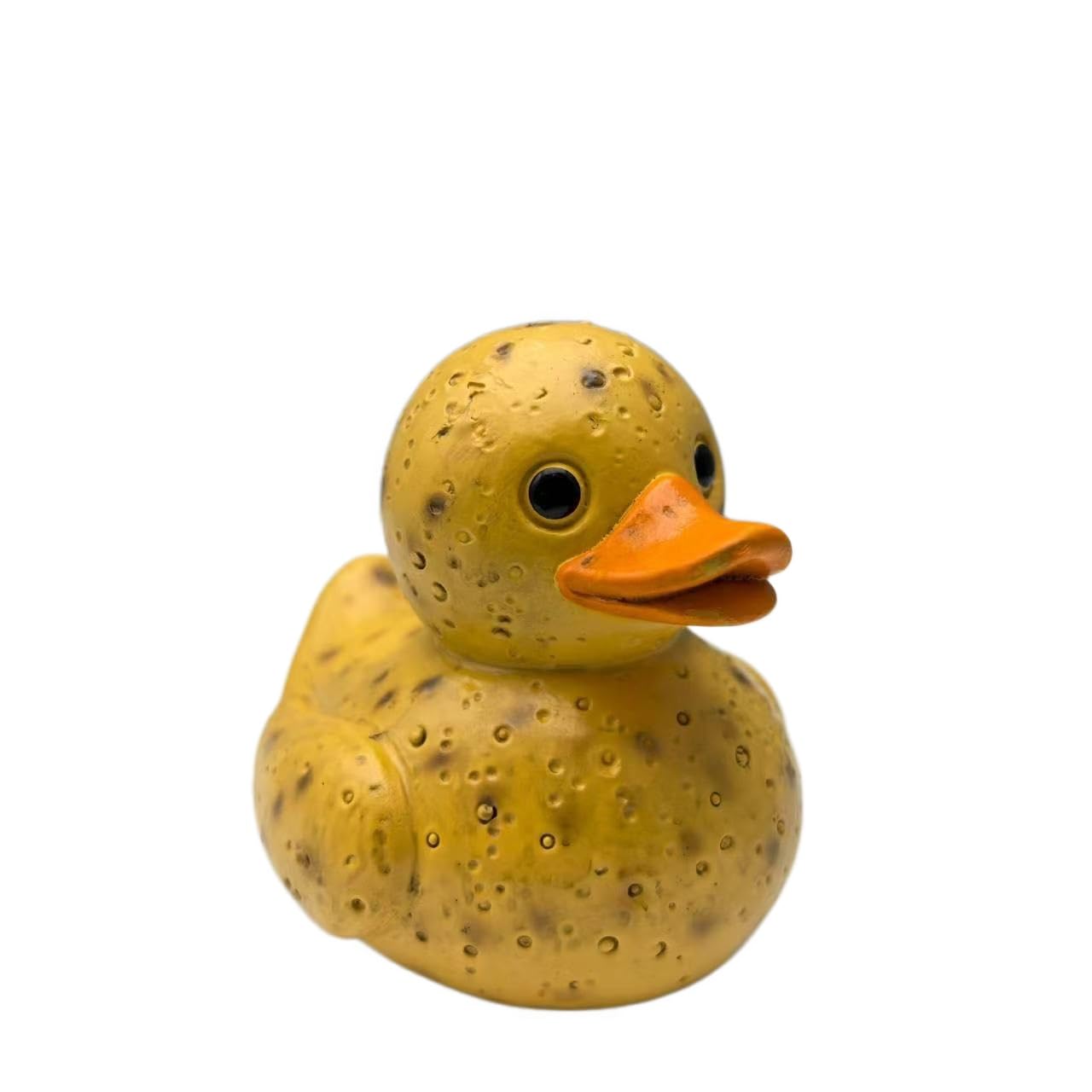 Huolimxun Vegetable Duck Resin Statue - Quirky Wooden Animal Statue, Cute Desktop Decor For Home And Office(Potatoes)