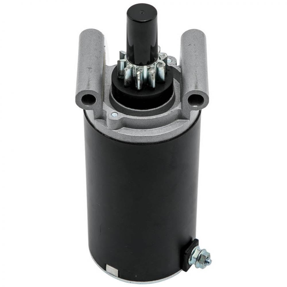 Arrancador de 12 V y 10 Dientes Compatible con Modelos de Herramientas de jardín para cortadoras de césped, Tractores 20 22 23 25 26 3209801 71095801 para número de Pieza 5801