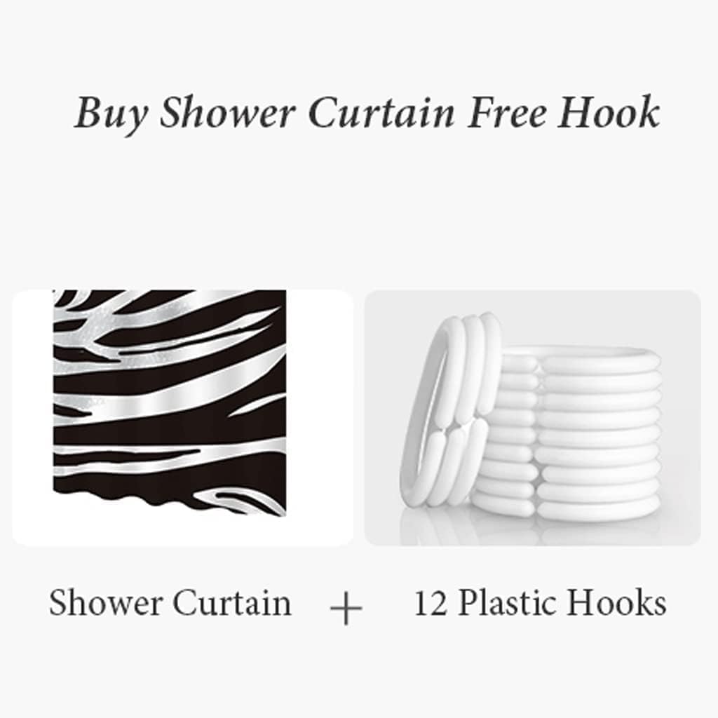 Best Shower Curtain Polyester Fabric Shower Curtain with 12 Free Hook Shower Curtain Liner Waterproof Tub Curtains Extra Long Bathroom Curtains Bath Decor (D 120x200cm)