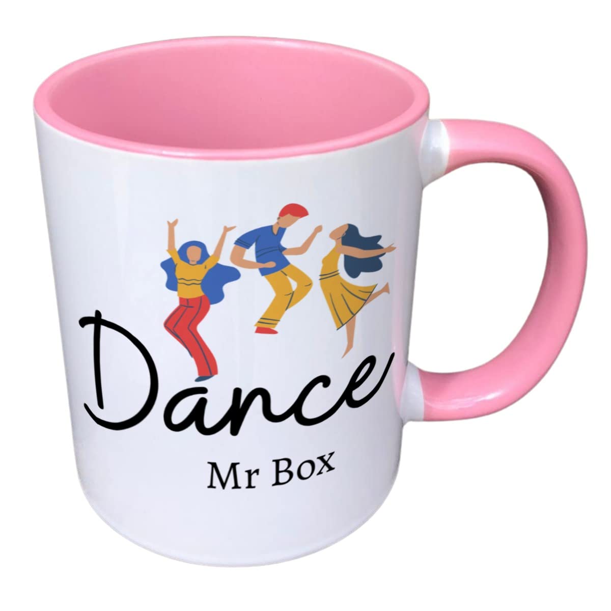 Personalised Dance Mug - Dancer Mug - Personalised Performing Arts Teacher Mug - Dance Student Mug - Dance Teacher Gift (Blue)