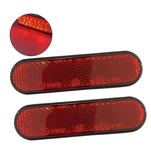 VALICLUD 6 Peças De Folha Reflexiva LED Luzes Marcadoras De Trailer Sinal De Mudança De Direção Luz