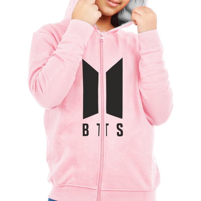 Image of ARIEL Girls Cotton Hooded Sweatshirt(Pack of 1)