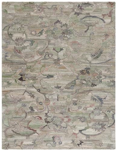 Tapete decorativo SAFAVIEH Anatolia 10x14 ft, Sage y Beige miniatura 2
