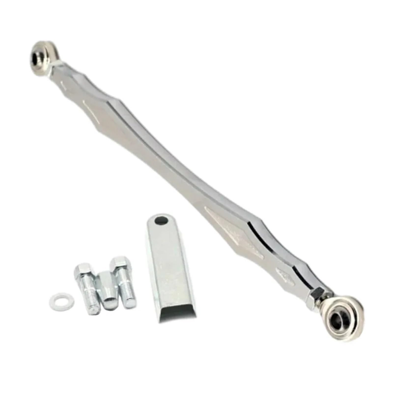 Hewpngs Chrome 320Mm Motorcycle Gear Shift Linkage Lever Shifter /Black For Ha&Rley Davidson Touring Trike Softail Cvo Shifts Levers