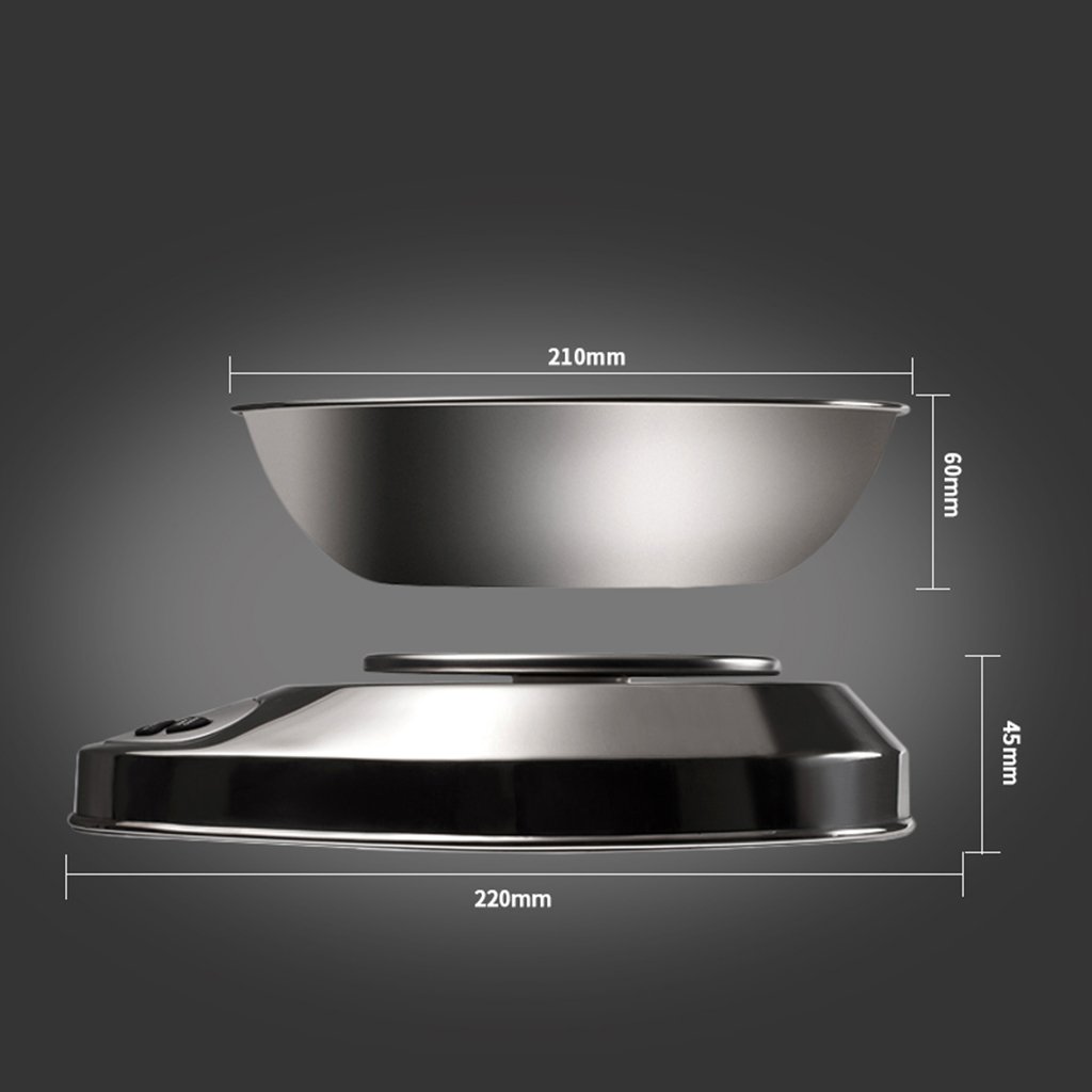 DWW Cocina en casa de Acero Inoxidable Bandeja de configuración Profesional para Hornear precisión Pantalla de Alta definición de Plata 5000g