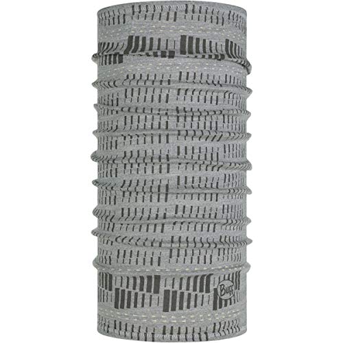 Buff Adult Lightweight Merino Wool Multifunctional Headwear,One Size,Relay Light Grey