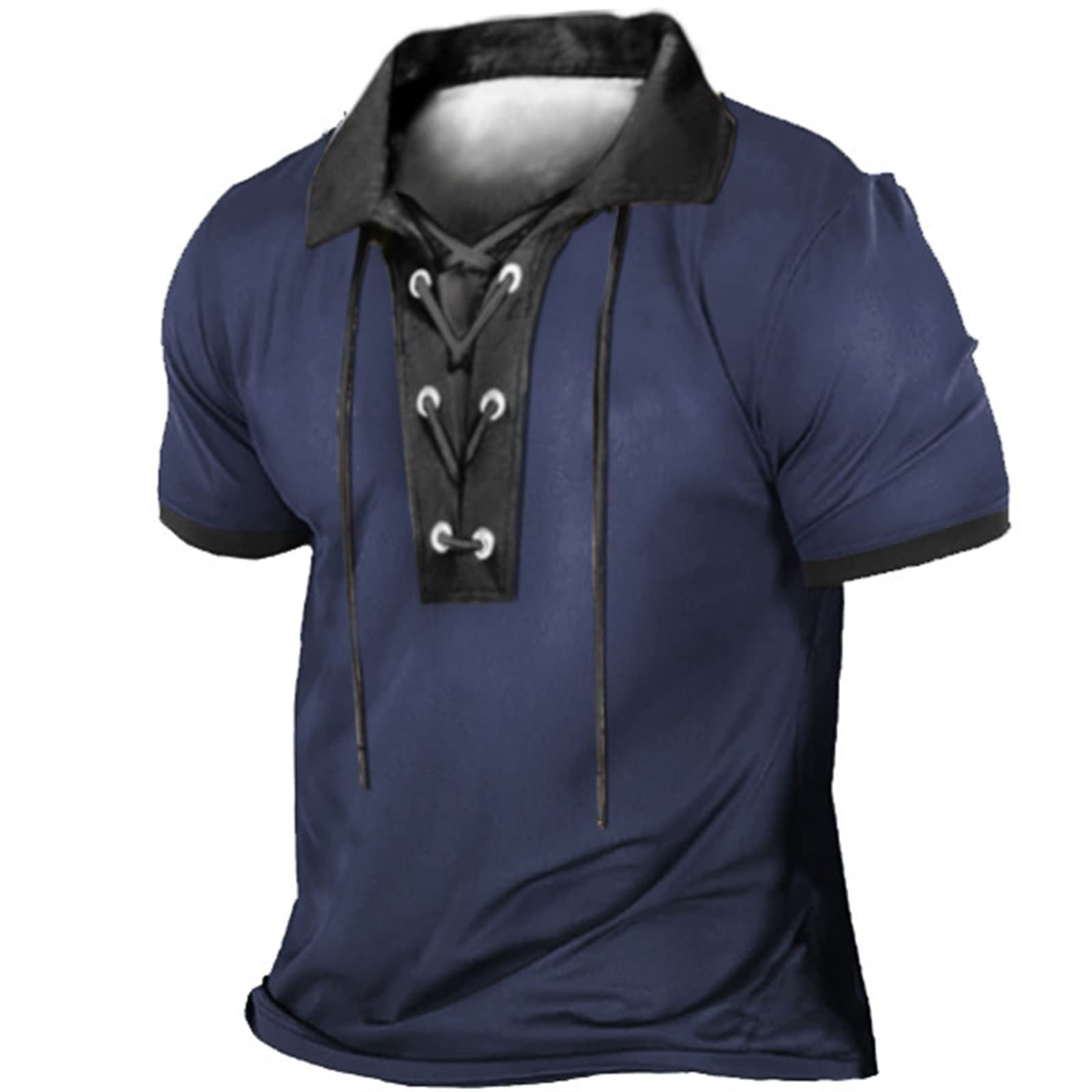 Mens Vintage Muscle T Shirts with Zipper V Neck Short Sleeve Print Bodybuilding Athletic Workout Trainning Tee Shirts