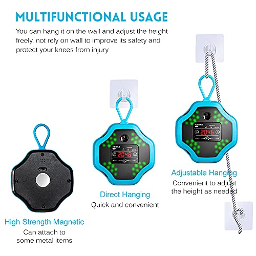 Contador eletrônico de treinamento de salto em altura Contador de reação de treinamento infantil Rea