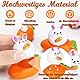 PWCTNT Ostern Geschenke Kinder, 8 Stück Ostergeschenke Kinder, Aufziehbare Hasen Mit Karotte, Hase Ostern Deko, Lustige Aufziehspielzeug Osterhasen Für Kinders Jungen Mädchen