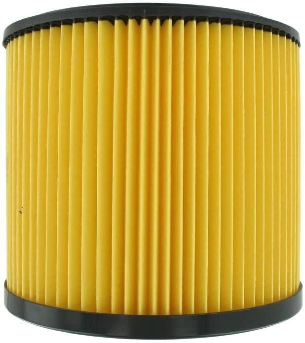 Filtre à cartouche universel aspirateur jaune contre baisse d'aspiration