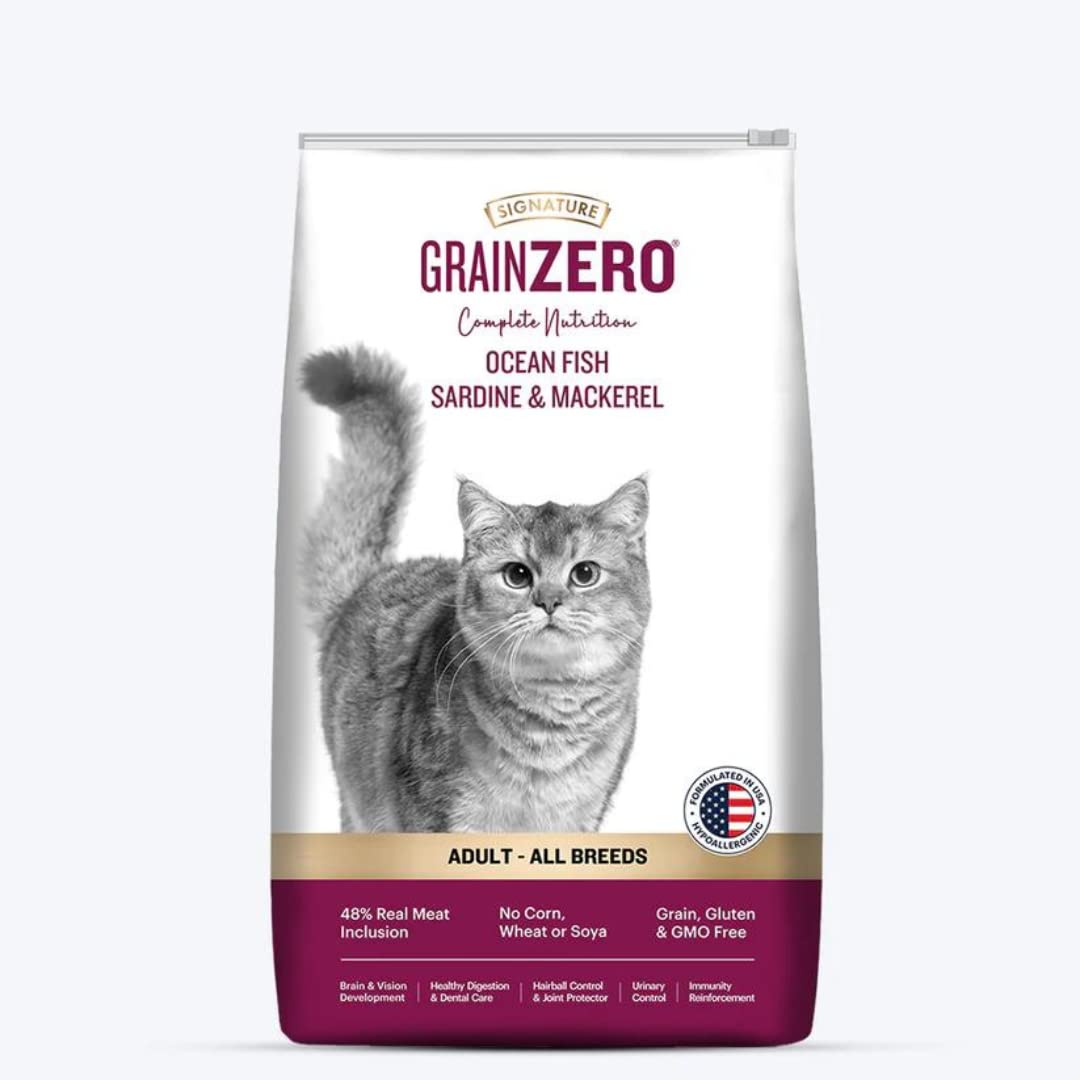 See full amazon price history chart for Signature Grain Zero Adult Ocean Fish, Sardine and Mackerel Dry Cat Food – All Breed Formula 1.2kg Pack 3 Signature Grain Zero Adult Ocean Fish, Sardine and Mackerel Dry Cat Food – All Breed Formula 1.2kg Pack 3 (B0CG9MJQHT) Amazon Price History, Amazon Price Tracker