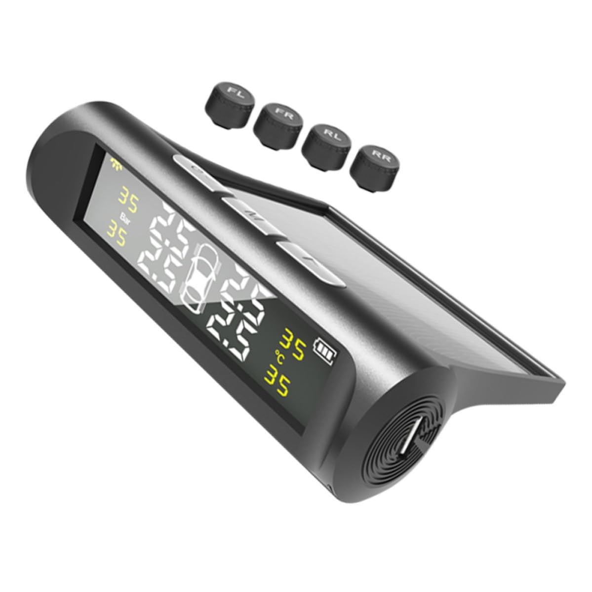 TEHAUX Alarma Digital Monitor de Presión de Neumáticos para Automóvil