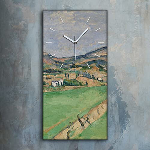 Horloge sur Toile Art Mural Haut de Gamme Impression 30x60cm - 3