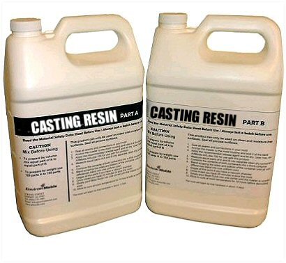 EnvironMolds Premium Casting Resin, 2 Gallons - High-Performance, Clear Urethane Resin for Art and Industrial Projects