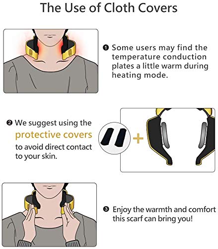 G2T Moai N1 Plus Portable 2 in 1 Electric Scarf Warming and