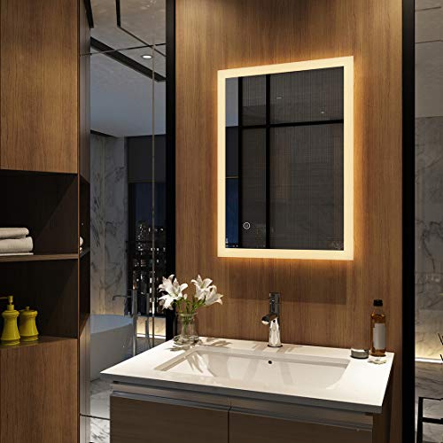 Meykoers Specchio Bagno LED 70 x 50 cm con