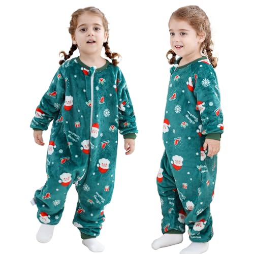 Opiniones y reviews de Sacos de dormir para Bebé los 5 mejores. 44 MICHLEY Saco de Dormir de Franela para Bebé con Pies, Mangas Largas, Bolsa de Dormir para Bebé, Cremallera de 3 Vías, Super Abrigado, Manta Vestible para Niñas y Niños 18-24...