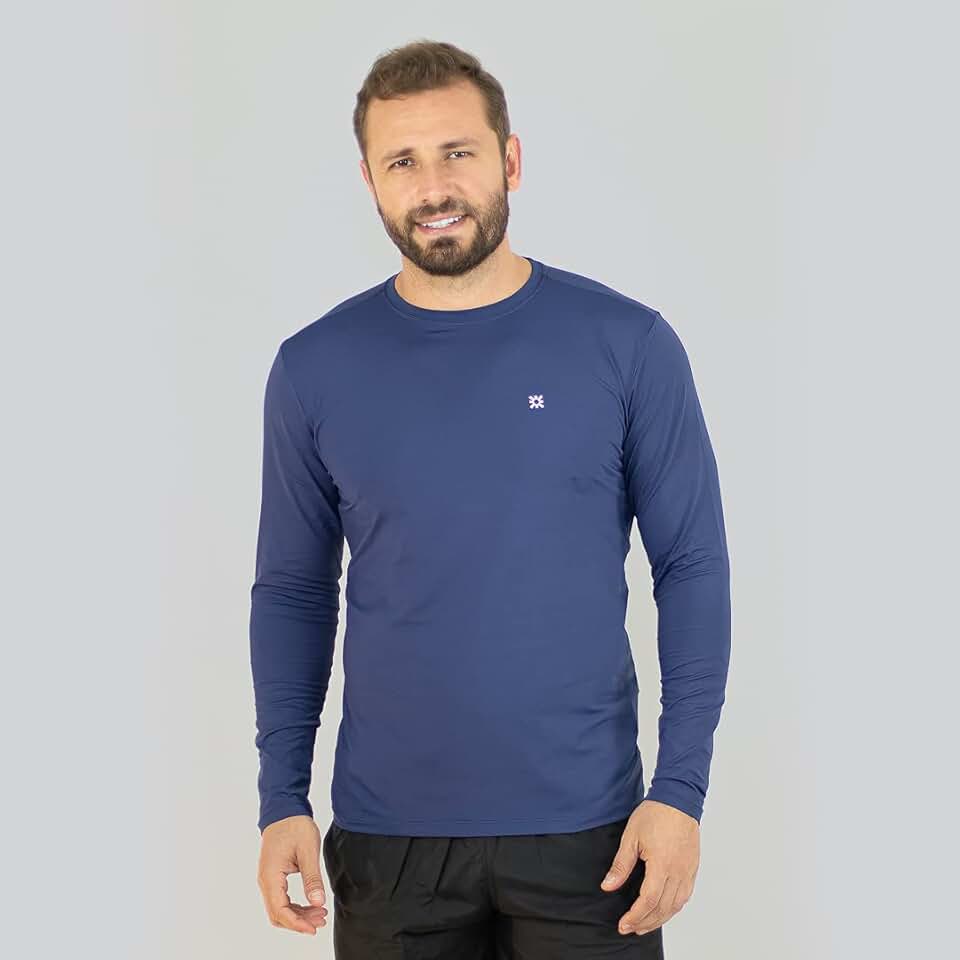 Uvline Camiseta Uvpro Manga Longa, Maculino