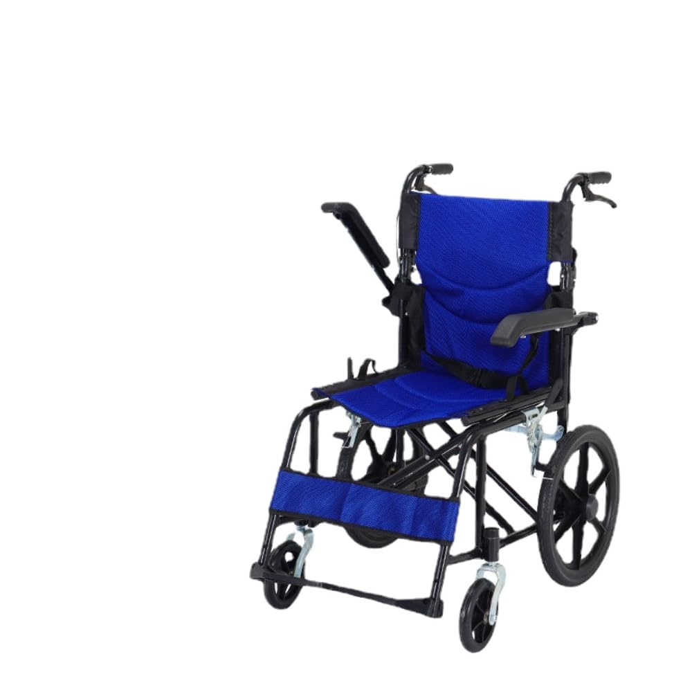 Amazon.co.jp: 高齢者障害者用折りたたみ車椅子手動ポータブル軽量通気