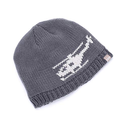 Boys Knitted Beanie Hat (Warm Fleece-Lined) - Baby, Toddler and Small Boys - 1 to 6 Years