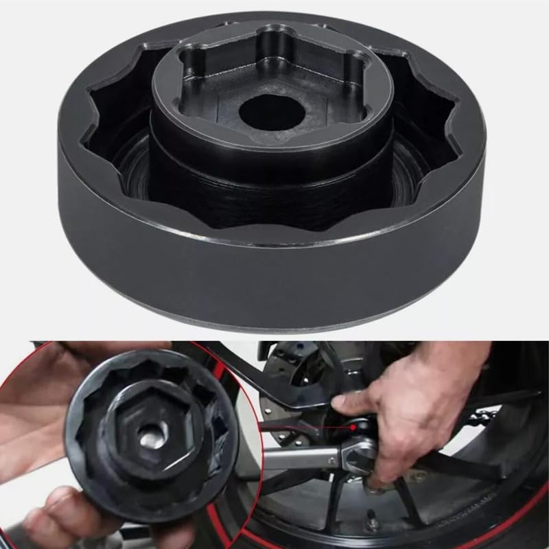 Image of Front Rear Wheel Axle Nut Socket Tool for Ducati Motorcycle ATVs Super Bike 1098 1198 1199 Panigale Multistrada Diavel 55mm + 30mm