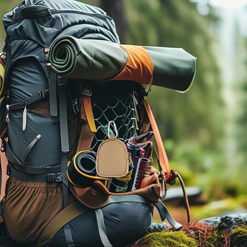 Tiny Pouch for Backpack - Small Zippered Coin Holder, Portable Organizer | Portable Coin Purse, Baby Shower Thermometer Case for Bathroom Safety, Water Temperature Guide, Infant, Tr2