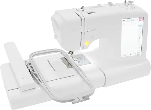 Home Embroidery Machine with 96 Embroidery Patterns & 162 Sewing Stitches, Foot Pedal Speed Control,Professional Embroidery Sewing Machine for Home Sewers and Professional Tailors
