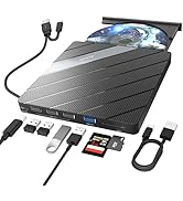Amazon.com: Alxum External CD DVD Drive for Laptop, 8 in 1