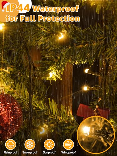 Brightchristmas NYA1000A 1000 Led 328 Ft Christmas Lights, Waterproof Outdoor String Lights With Remote And Timer, Christmas Tree Lights With 8 Modes Dimmable, Fairy Lights For Holiday Decor  thumb #4