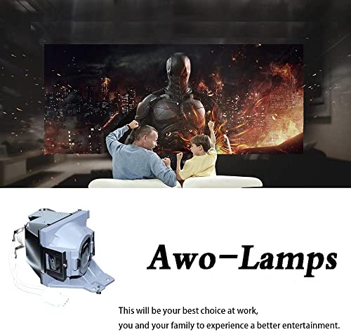 Lámpara original AWO P-VIP240W con carcasa para proyectores ViewSonic miniatura 3