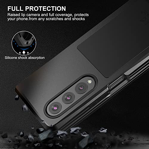 Coque Samsung Z Fold 4 antichoc militaire robuste en silicone