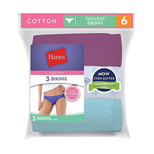 Hanes Women's Cotton Bikinis